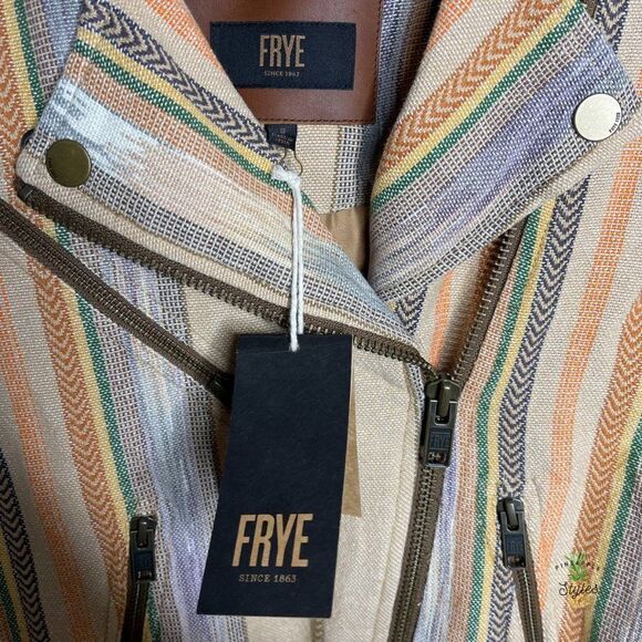 FRYE Aztec Carly Moto Jacket - Picture 4 of 9